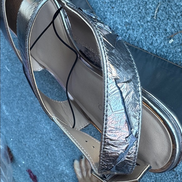 Style &Co platform rose gold sandals size 10 - Picture 5 of 5